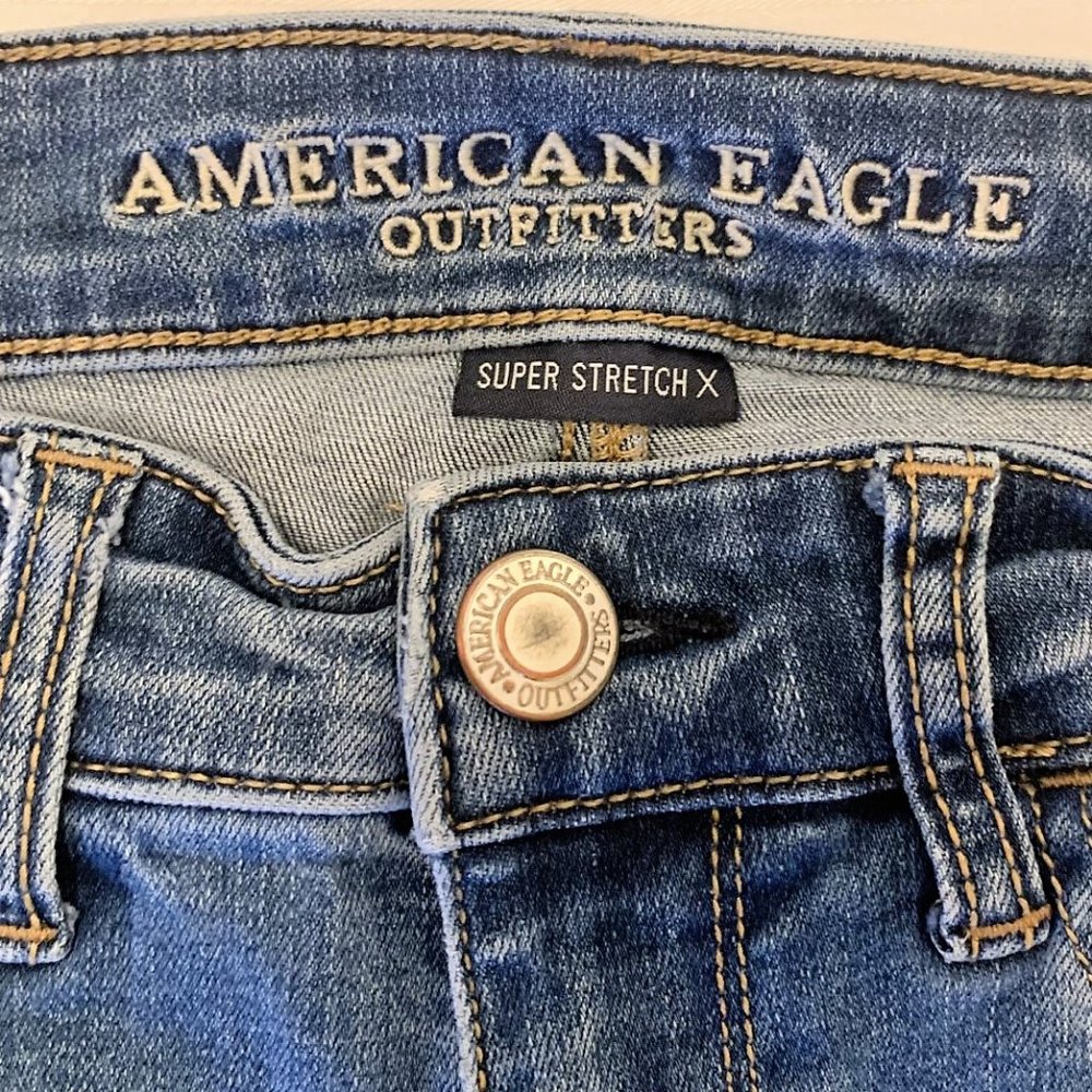 AEO American Eagle Hi-Rise Jegging Super Stretch X